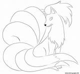 Pokemon Coloring Ninetales Pages Nine Tails Printable Drawing Color Charmeleon Print Dragonite Anime Sheets Getdrawings Kawaii Size Manga Supercoloring Getcolorings sketch template