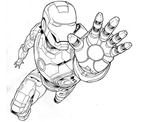 iron man mask coloring page  printable coloring pages  kids