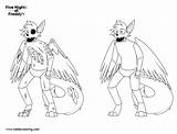 Fnaf Coloring Pages Comparisons Sly Animatronic Printable Kids Print sketch template