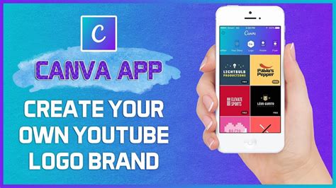 How To Create Your Own Brand Logo In Canva App Without
