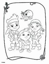 Jake Pirates Coloring Pages Neverland Halloween Getcolorings sketch template