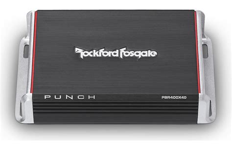 rockford fosgate pbrxd punch  watt full range  channel amplifi safe  sound hq