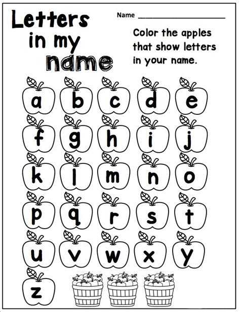 printable letter recognition worksheets  preschoolers freeda