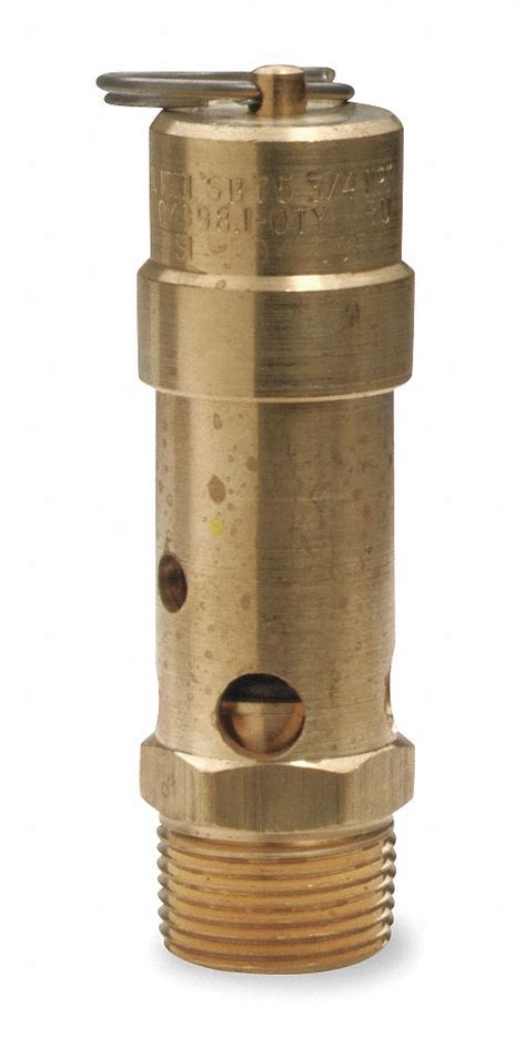 control devices brass air safety valve  soft seat valve type dsw  grainger