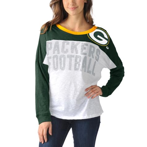 Green Bay Packers Womens Green Ralph Long Sleeve T Shirt