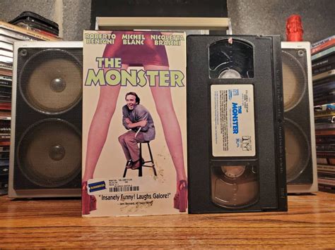 monster vhs video cassette tape  vintage retro etsy