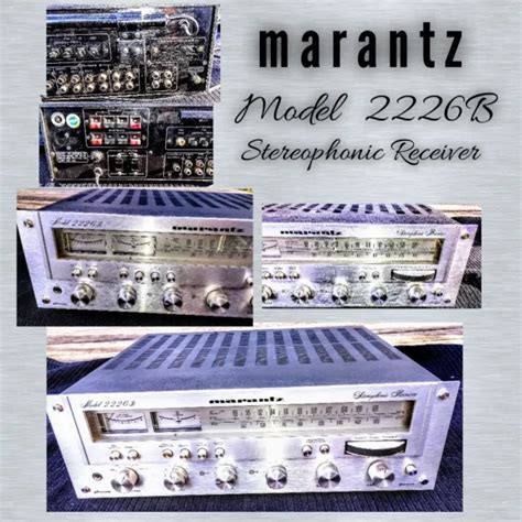 marantz model  stereo receiver works great  picclick
