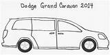 Caravan Dodge Obsessed Decent sketch template