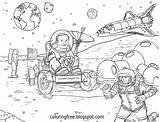 Representation Astronaut sketch template