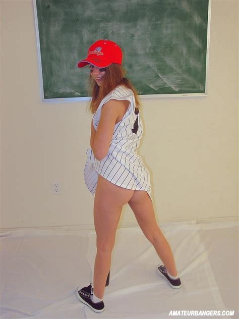 sexy teen amateur in baseball costume 2347 page 2