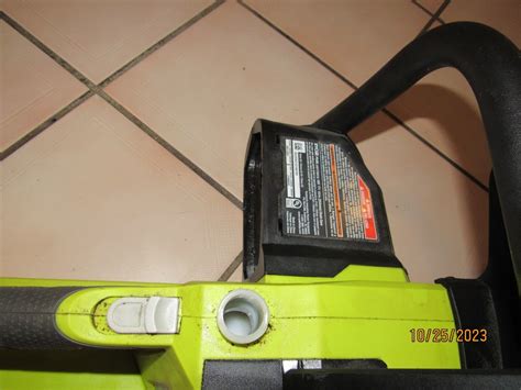 No Power As Is Ryobi P546 One 10 In 18 Volt Cordless Chainsaw