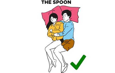 10 best and worst sleeping positions for couples in love