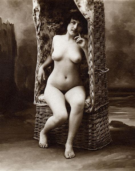 Vintage Nude Postcard Image Digital Art By Unknown