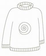 Colorear Dibujos Prendas Vestir Chompa Coloring Recortar Chompas Escuelaenlanube Invernal Mantolar Eldiven Bere Kazak Bot sketch template