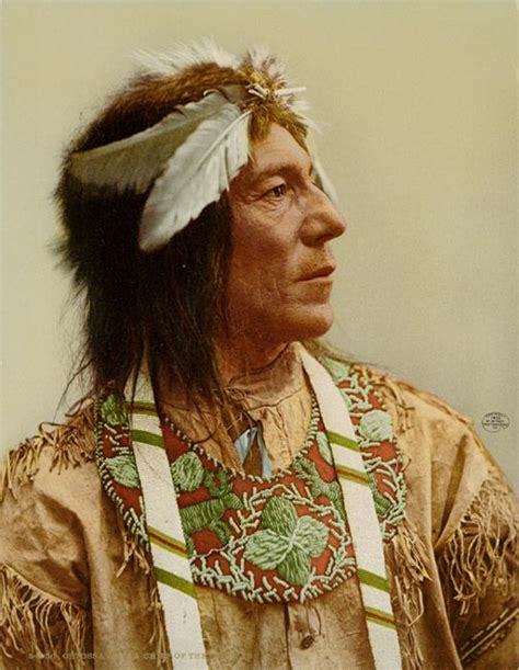 Chief Obtossaway An American Indian Of The Chippewa Nation Native