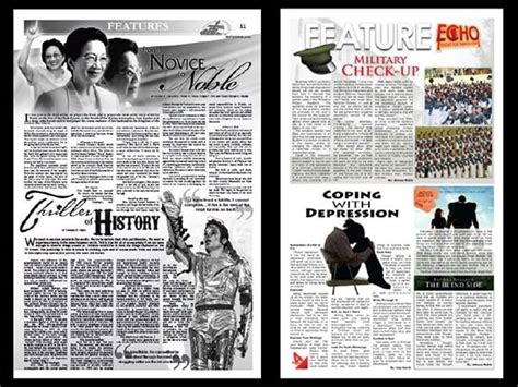 newspaper layout templates psd designs