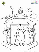 Barney Coloring Bop Gazebo Baby Bj Pages Printable Kids Designlooter Ecoloringpage 720px 95kb sketch template
