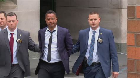 Actor Cuba Gooding Jr Led By Police In Handcuffs