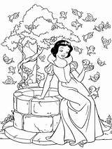 Nieves Blancanieves Dibujo Princesas Cuento Mariposas Iluminar Cristianas Cuentos sketch template