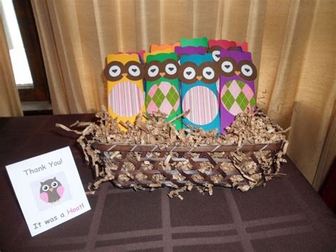 hershey owl candy bar wrapper favors candy bar cards candy bar