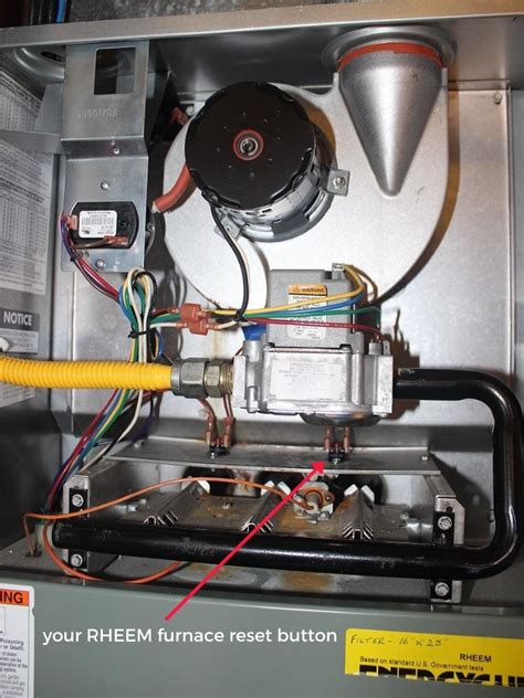 rheem furnace fan limit switch replacement