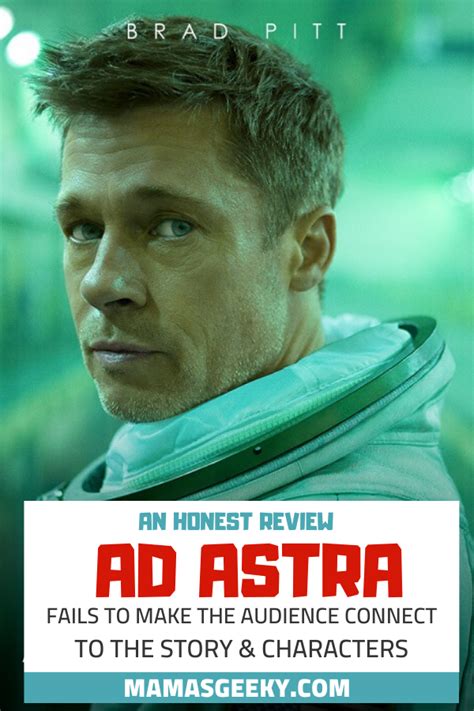 ad astra fails    audience care  brad pitts character
