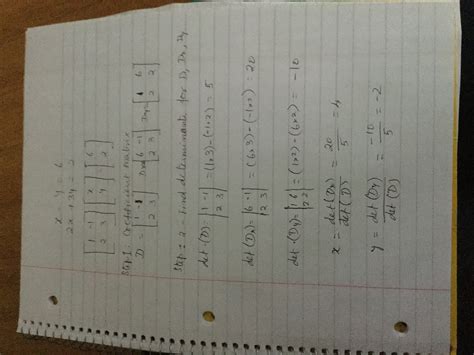 How Do You Solve X Y 6 And 2x 3y 2 Using Matrices Socratic