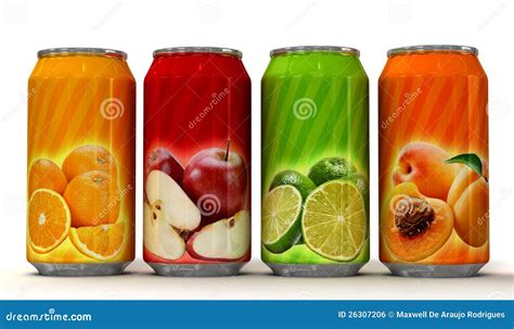 cans  juice royalty  stock image image