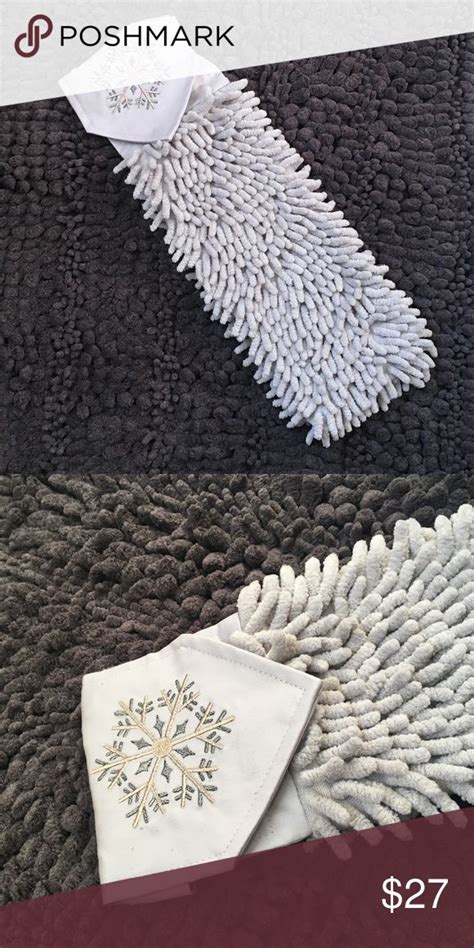 norwex chenille hand towel snowflake hand towels chenille norwex