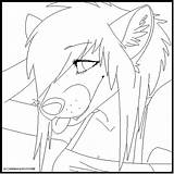 Furry Wolf Male Base Anthro Female Pages Template Coloring Templates Deviantart Anime sketch template
