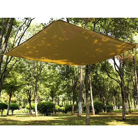 waterproof tent tarp rain fly hammock tarp cover canopy picnic mat blanket shelter  outdoor