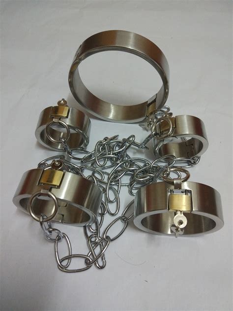 sex tools for sale 3pcs set heavy sex adult collar legcuffs handcuffs