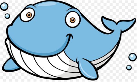 paus paus biru kartun gambar png