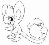 Aipom Lineart sketch template