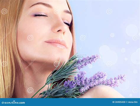 lavender aromatherapy spa stock foto image  ogen zorg