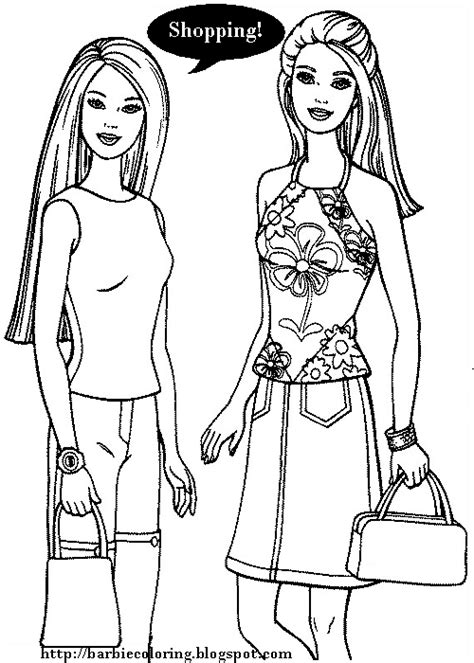 barbie coloring pages ken  barbie wedding day bridal coloring page