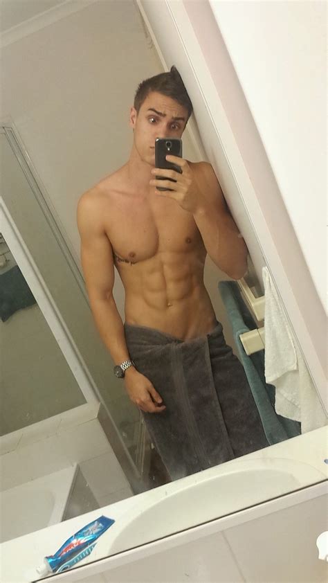 Sexy Selfie Lad Fit Males Shirtless And Naked