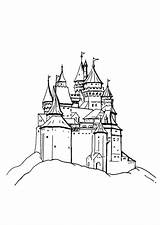 Schloss Malvorlage sketch template