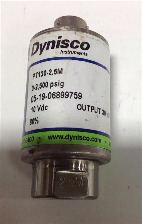 dynisco pressure transducer psig pt  ebay