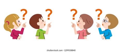 question cartoon images stock   objects