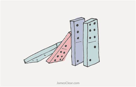 domino effect   create  chain reaction  good habits huffpost