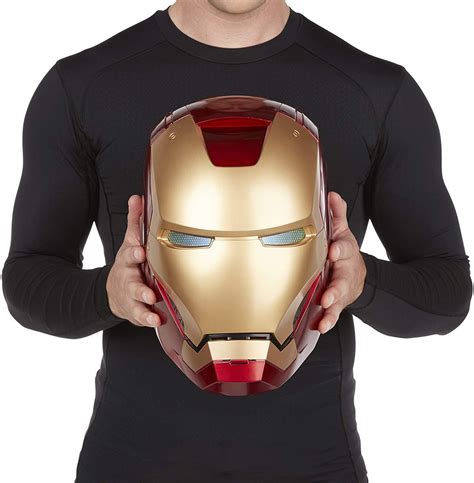 iron man super edition helmet replica   plastic  ironsuit