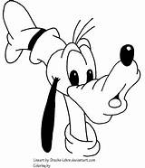 Coloring Pages Cartoons Goofy Disney Prefer Select Most sketch template