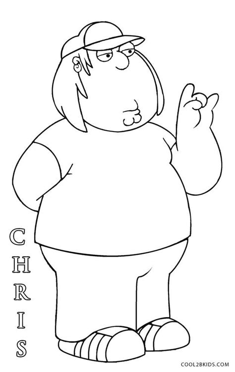 printable family guy coloring pages  kids coolbkids coloring