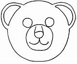 Orso Maschere Carnevale Oso Careta Osos Caretas Stampare Antifaces Impressionante Giochiedisegnidacolorare sketch template