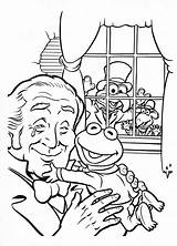 Muppet Scanned Resizing Vectorized sketch template