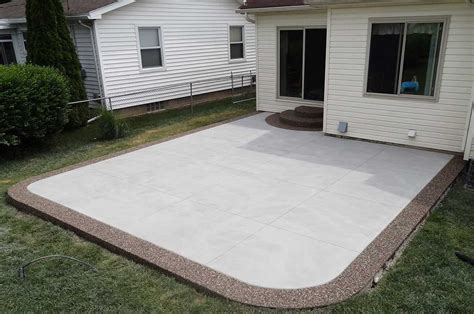 sensational   cement backyard cost ideas laorexa