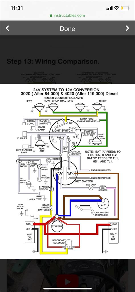 john deere   volt wiring diagram wiring diagram