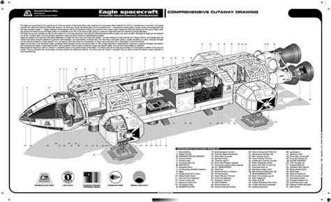 space  eagle schematics  blueprints alfas espacio