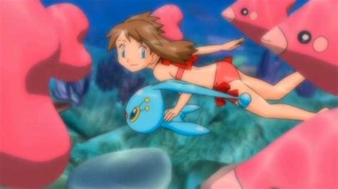 Image May And Manaphy Underwater  Heroes Wiki Fandom Powered By
